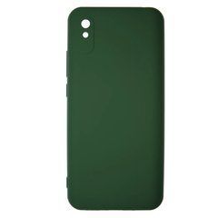Чохол для телефону Xiaomi Redmi 9A зелений, силікон, cover full