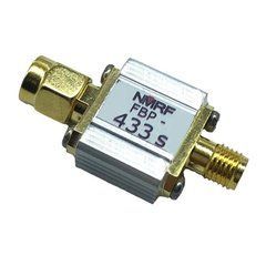 Фільтр Passband FBP-433s, смуга пропускання 20Mhz, SMA-M SMA-F