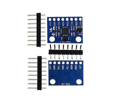 Модуль MPU-6050 GY-521 &ndash; 6DOF, акселерометр и гироскоп для измерения движения и ориентации