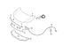 Петля, шарнир капота для Nissan Ariya, правая, 65400-5MP0A, Original Used