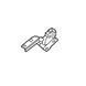 Петля, шарнир капота для Nissan Ariya, правая, 65400-5MP0A, Original Used