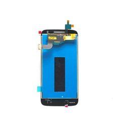 Дисплей Motorola Moto G4 Play XT1602 модуль в зборі з тачскріном, чорний, High Copy, без рамки