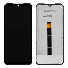 Дисплей Doogee S95 Pro модуль в сборе с тачскрином, черный, High Copy, без рамки