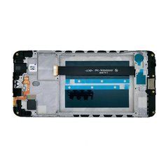 Дисплей ZTE Blade V10 (V1000) модуль в зборі з тачскріном і рамкою, Original PRC, чорний, Original PRC, з рамкою