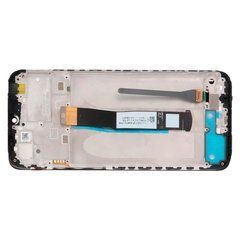 Дисплей Xiaomi Redmi 10C модуль в сборе с тачскрином и рамкой, Original, черный, Original, с рамкой