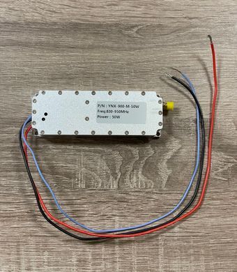 Усилительный модуль РЭБ GaN Anti Drone YNX-830M, 50W (830-950MHz), джаммер 830МГц, с циркулятором, на GaN