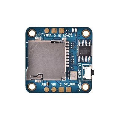 Видеорегистратор RunCam Mini FPV DVR 25&times;25мм, lossless запись видео, для аналоговых FPV-дронов