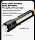 Фонарь ручной LiitoKala LF-X725 1500LM, аккумулятор 21700 3500mAh, Type-C, боковой COB-свет