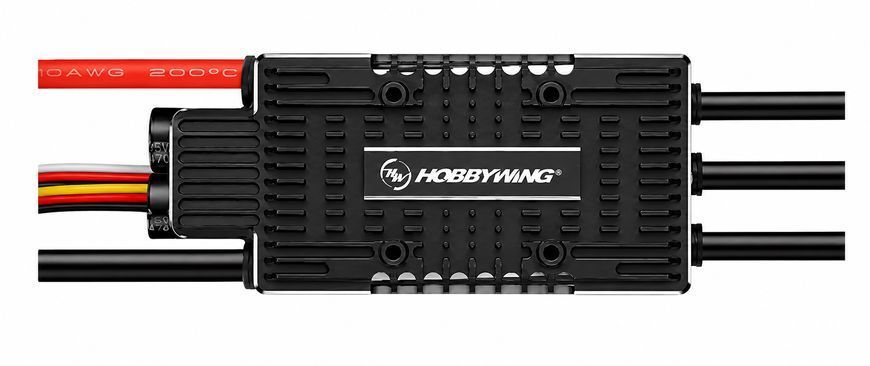 Регулятор мотору ESC 120A Hobbywing Platinum V5, 3-8S, 32-bit, для крила, RC-моделей