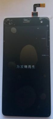 Дисплей Xiaomi Mi4 модуль в сборе с тачскрином, черный, High Copy, без рамки