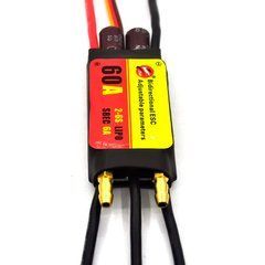 Регулятор двигателя ESC 60A ZMR Bidirectional, 2&ndash;6S, SBEC 6A, с реверсом, для водных и наземных дронов