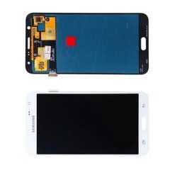 Дисплей Samsung J700 Galaxy J7 модуль в зборі з тачскріном, білий, TFT, High Copy, без рамки