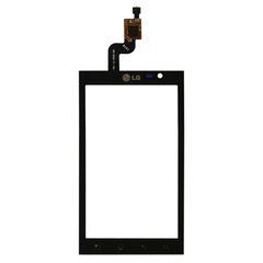 LG P920 Optimus 3D сенсорний екран, тачскрін чорний, High Copy, без рамки