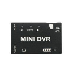 Видеорегистратор Mini FPV DVR со встроенным аккумулятором, AV IN/OUT, видеозапись для аналоговых FPV
