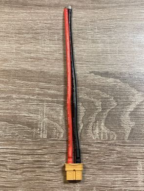Конектор XT60 Female з кабелем 14AWG 15см