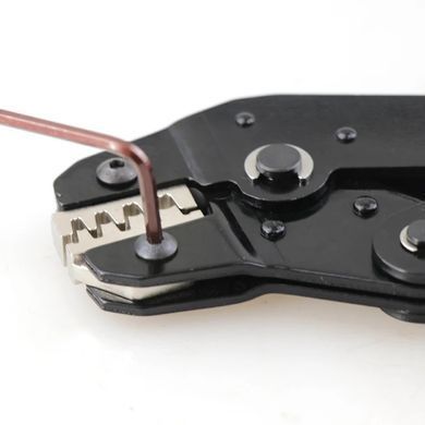 Кримпер Lion Rage SN-58, набір 6 матриць, в чохлі, обжимний інструмент універсальний, кліщі обтискні