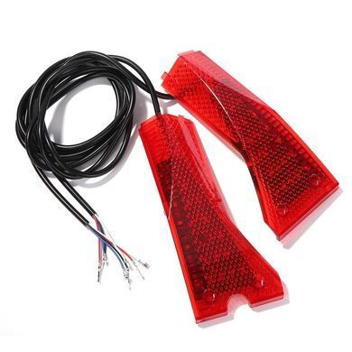 Поворотники для Kugoo M4/M4 Pro, LED комплект в корпусе, стопы, габаритные фонари