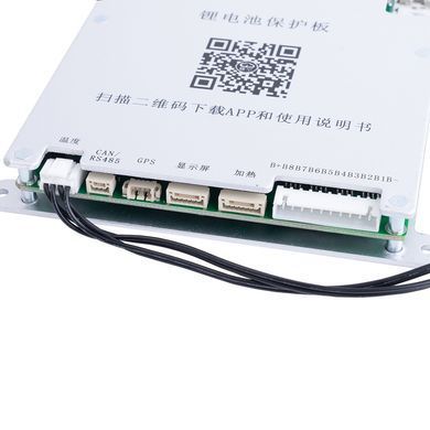 Контроллер BMS 100A JK-B1A8S10P для АКБ LiFePO4/Li-ion/LTO, плата защиты, + кнопка активации, JIKONG