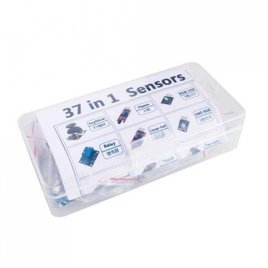 Набор датчиков Sensors Modules Starter Kit 37в1 для Arduino, робототехники и обучающих проектов