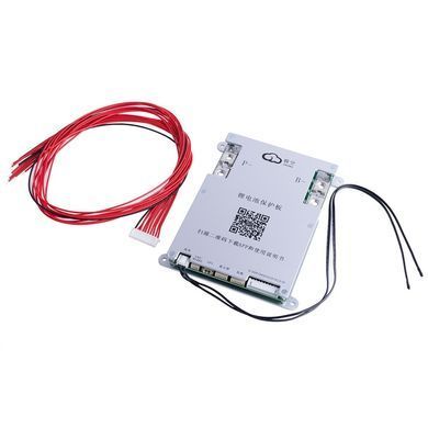 Контроллер BMS 100A JK-B1A8S10P для АКБ LiFePO4/Li-ion/LTO, плата защиты, + кнопка активации, JIKONG