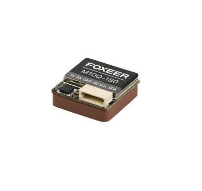 GPS модуль для дрона Foxeer M10Q-180 GNSS, 18X18X8.1mm, 7.5грама, компас QMC5883