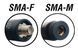 Антена двухдіапазонна Nagoya NA-771 SMA-M гнучка, для Baofeng UV-3R, Kenwood TH-F5 та ін., 380мм