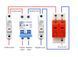 Модуль SPD TOMZN TOV1-PV 1000V DC 2P 20-40kA, защита от перенапряжения, на DIN-рейке, для солнечных панелей