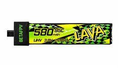 Акумулятор BetaFPV LAVA II 1S 580mAh 3.8V 95C LiHV, для FPV дронів Air75, Meteor75 Pro, Whoop
