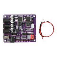 Модуль безперебійного живлення UPS 40W, DC+USB виходи 5V/9V/12V, зарядка акумулятора, для роутера