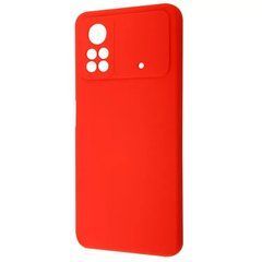 Чохол для телефону Xiaomi Poco X4 Pro 5G силікон, червоний