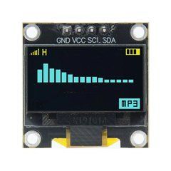 Дисплей для плат разработки TENSTAR SSD1315 OLED 0.96" I2C, желто-голубой, для Arduino/RaspberryPi