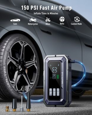 Бустер Utrai Jstar 30 7000A/59.2Wh пуско-зарядное устройство с компрессором и OBD-диагностикой, повербанк, LED