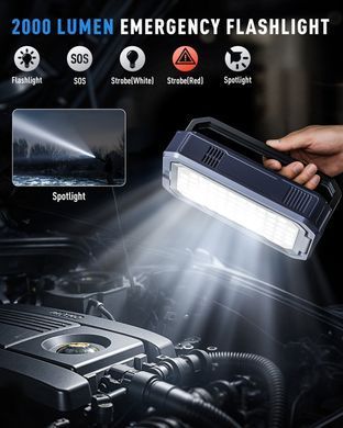 Бустер Utrai Jstar 30 7000A/59.2Wh пуско-зарядное устройство с компрессором и OBD-диагностикой, повербанк, LED
