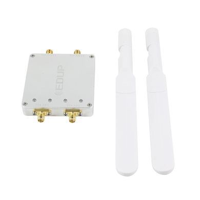 Усилитель сигнала WiFi 5.8Ghz 2x4W AB025 двухканальный, для видеосигнала дронов, EDUP