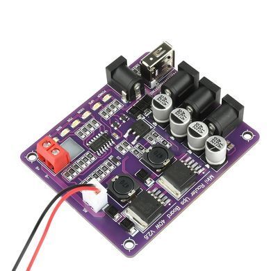 Модуль безперебійного живлення UPS 40W, DC+USB виходи 5V/9V/12V, зарядка акумулятора, для роутера