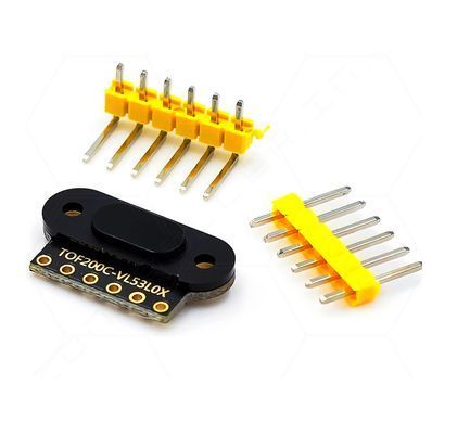 Датчик расстояния VL53L0X ToF200C, лазерный дальномер 2м, I2C, для ESP32 дронов робототехники