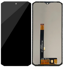 Дисплей Doogee S98 модуль в сборе с тачскрином, черный, High Copy, без рамки