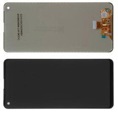Дисплей Samsung A217 Galaxy A21s модуль в зборі з тачскріном, чорний, Original New, Original, без рамки