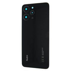 Задня кришка для смартфону Xiaomi Redmi 12, Original PRC, чорна, Original PRC