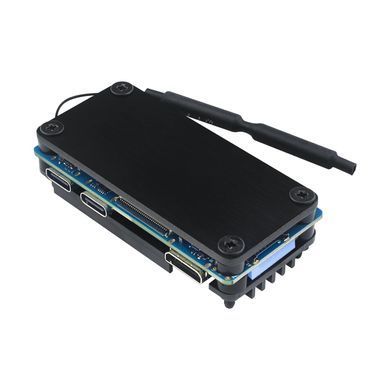 Радіаторна система охолодження для одноплатного ПК Orange Pi Zero 3W