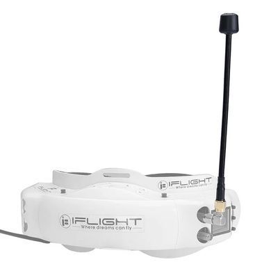 Антена LHCP 5.8G iFlight Albatross 150mm 3Dbi, RP-SMA-Male прямий, чорна, для FPV дронів
