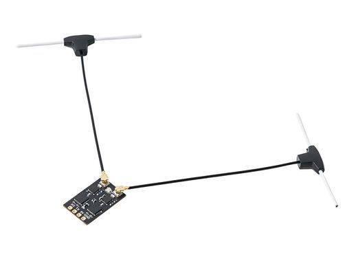 Приймач керування ELRS 2.4GHz BetaFPV SuperD Diversity + 2х Т-антени, для FPV дронів