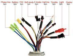 Контролер 24V/36V/48V 17A 250&ndash;350W UART2, 5Pin SM, XT60, для електровелосипеда, самоката
