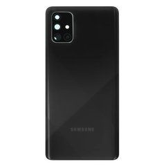 Задня кришка для смартфону Samsung A715F Galaxy A71 (2020) , Original PRC, чорна, Original PRC
