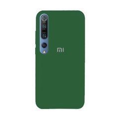 Чохол для телефону Xiaomi Mi 10 зелений, силікон