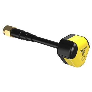 Антена RHCP 5.8G Runcam Speedybee 67mm 2.8Dbi, SMA-Male прямий, чорна, для FPV дронів