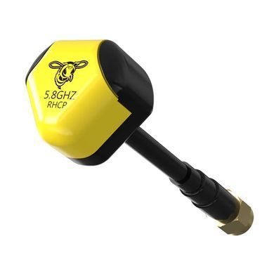 Антена RHCP 5.8G Runcam Speedybee 67mm 2.8Dbi, SMA-Male прямий, чорна, для FPV дронів