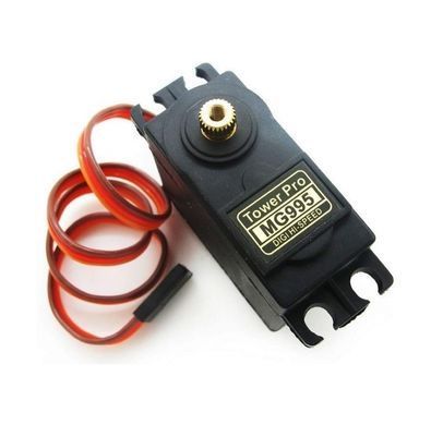 Сервопривід Servo Motor MG995 15KG, 180&deg;, цифровий, металевий редуктор, для FPV дронів