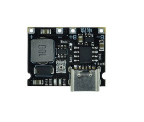 Контролер заряду-розряду TP4056, 4.2-21V, Type-C, для мультиметрів та металошукачів