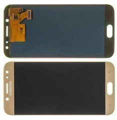 Дисплей Samsung J530F Galaxy J5 (2017), HC TFT, с регулировкой яркости, золотистый, Copy, без рамки